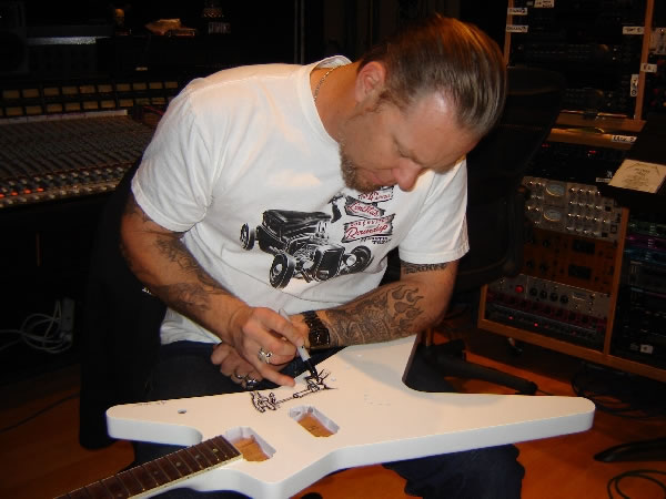 hetfield guitar